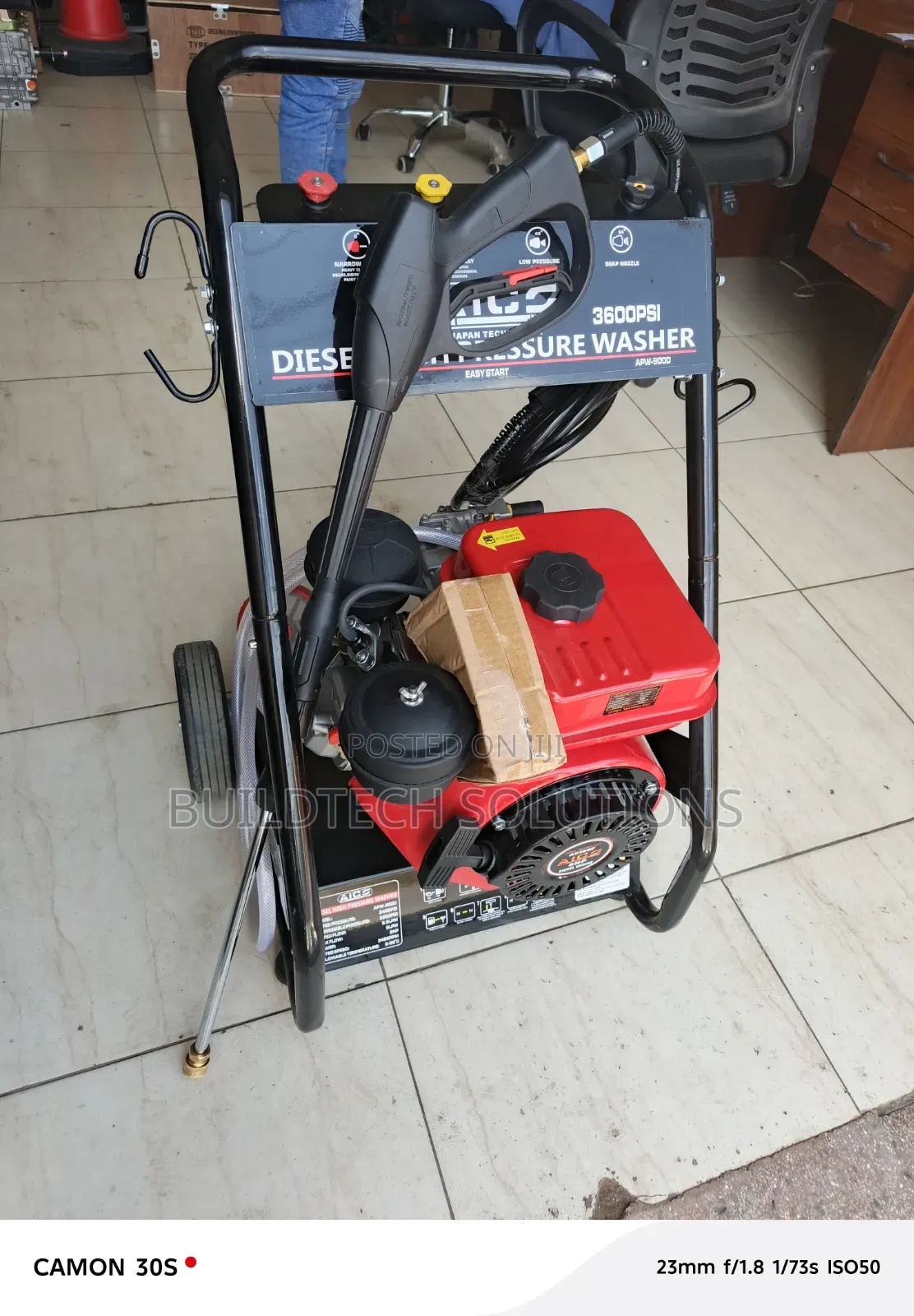 Aico Diesel Car Wash Machine (3600psi)