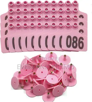 Flexible Small Ear Tags for Goats and Sheeps - Numbered