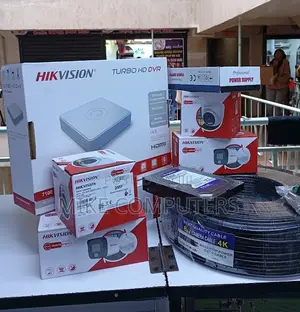 4 Channel DVR CCTV Camera Channels Kit