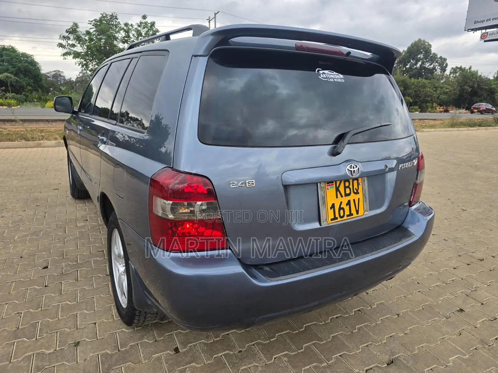 Toyota Kluger 2006 Gray