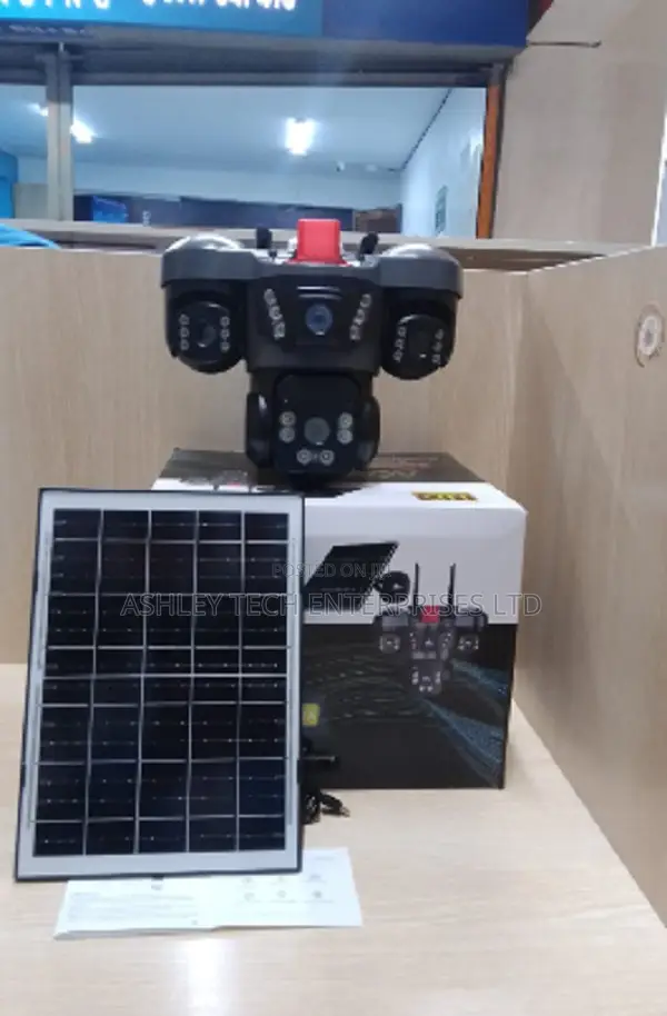 V380 Triple Lens Security & Alarm Camera