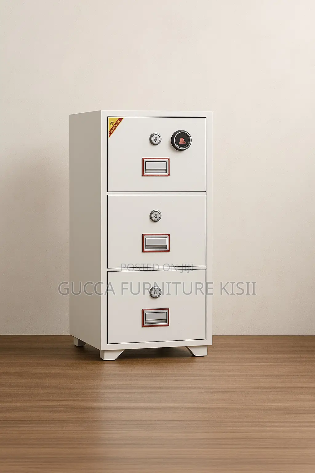 Safe Box; 3-Drawer Cash Diplomat Safe Box