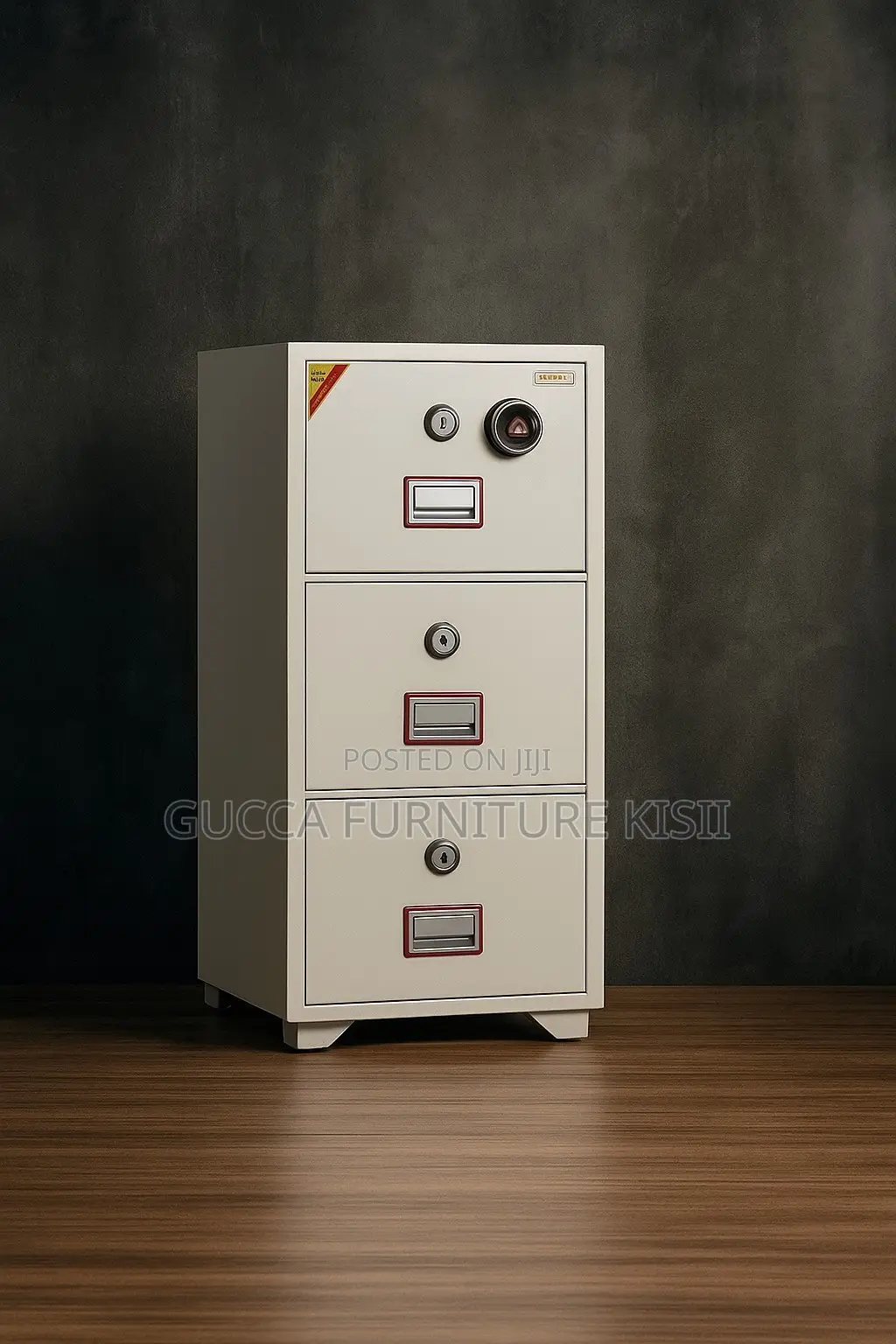 Safe Box; 3-Drawer Cash Diplomat Safe Box
