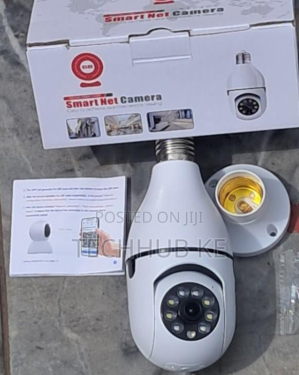 WiFi Bulb Camera 360° CCTV Security Camera With Night Vision