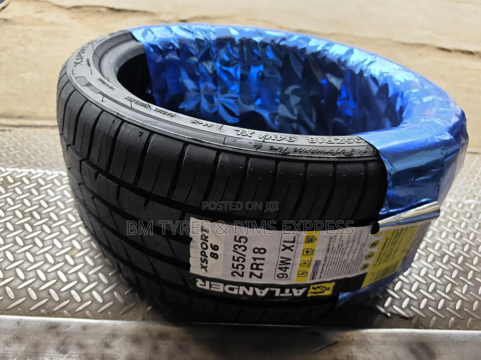 255 /35 R18 ATLANDER TIRES (Thailand)