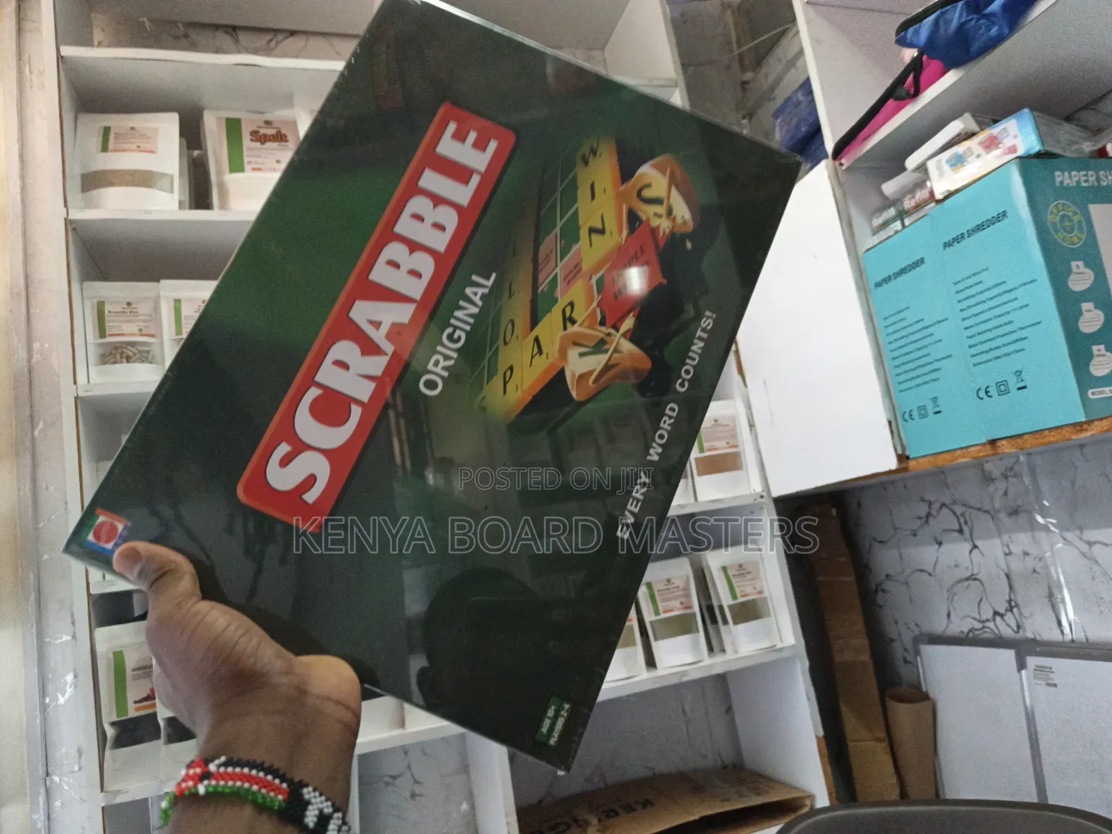 Hard Board Scrabble,