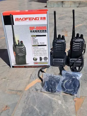 Baofeng BF-888S Rechargeable Walkie Talkie Pair
