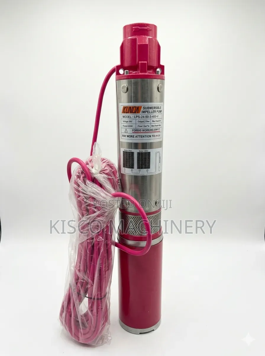 Kunda Submersible Solar Water Pump 24v
