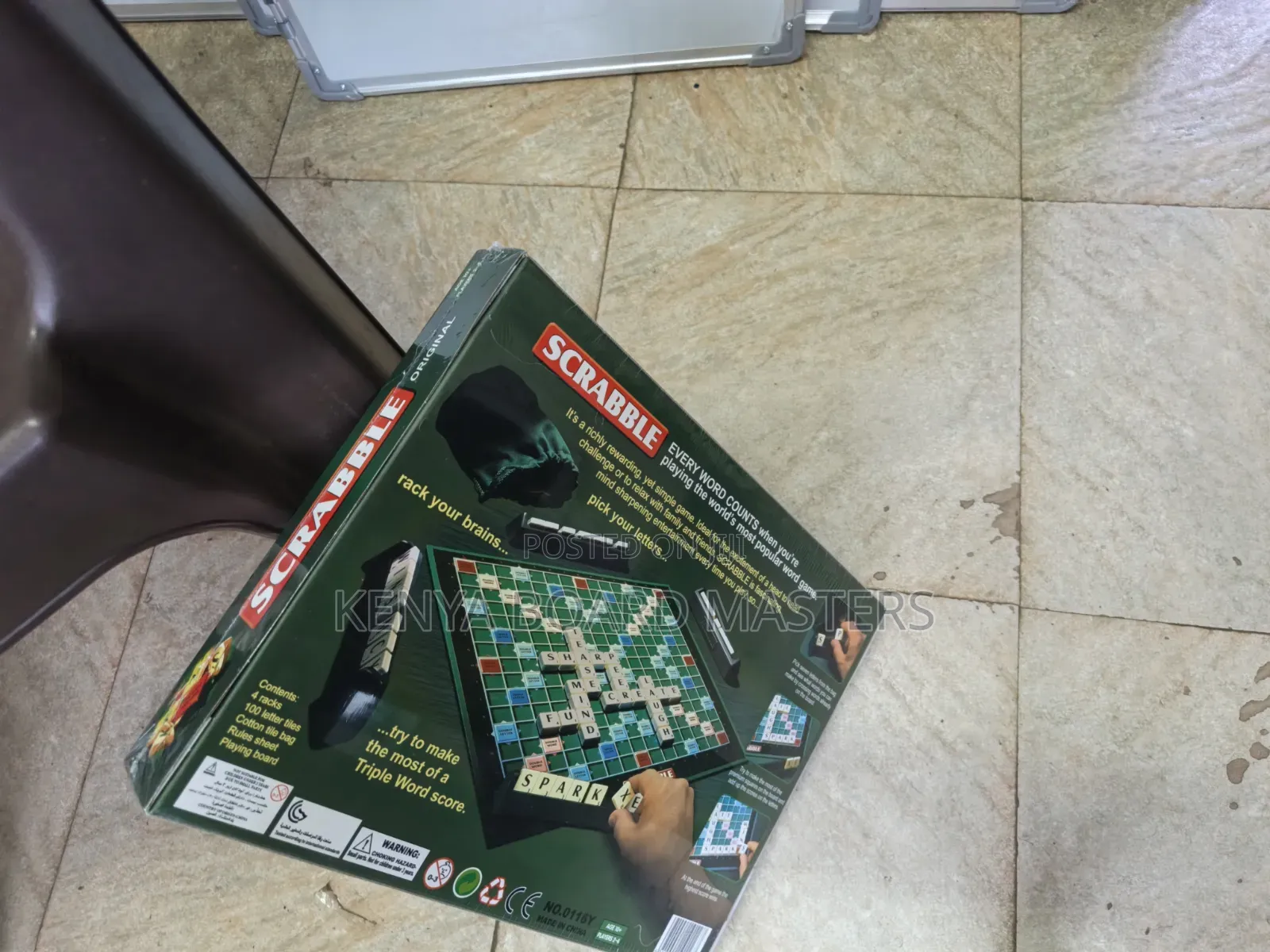 School Addition Scrabble Board