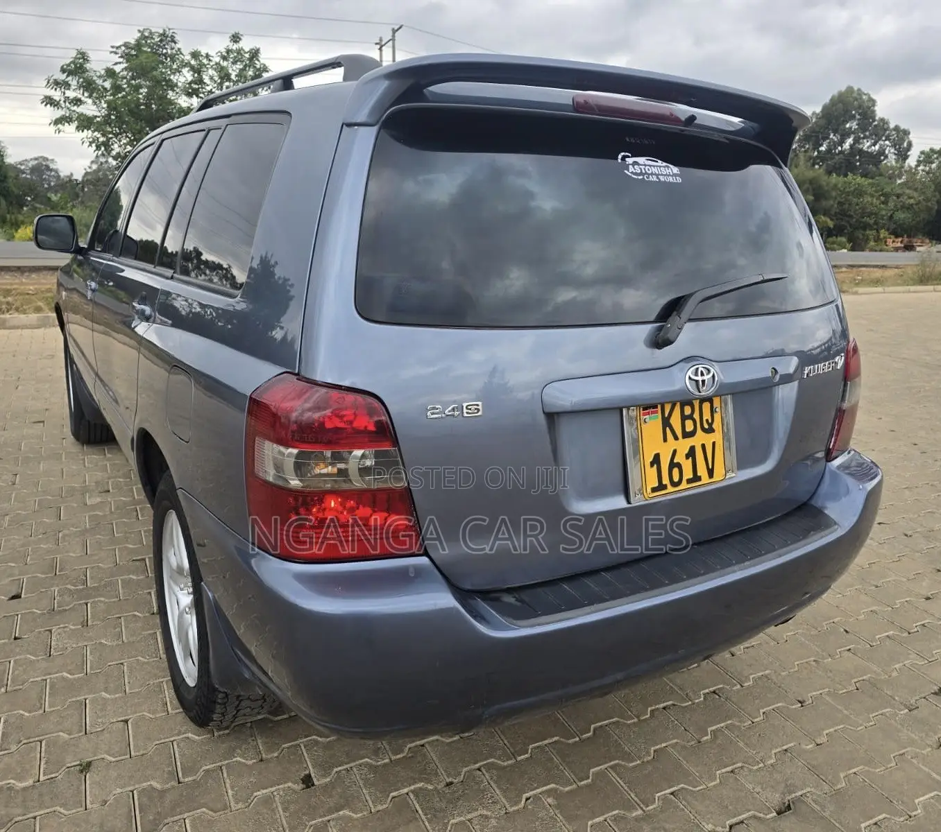 Toyota Kluger 2006 Blue