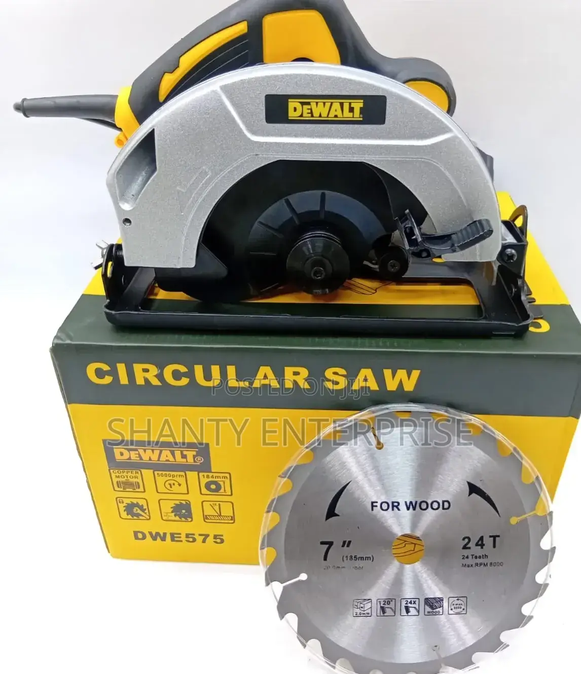Electric Dewalt Circular Saw 7"