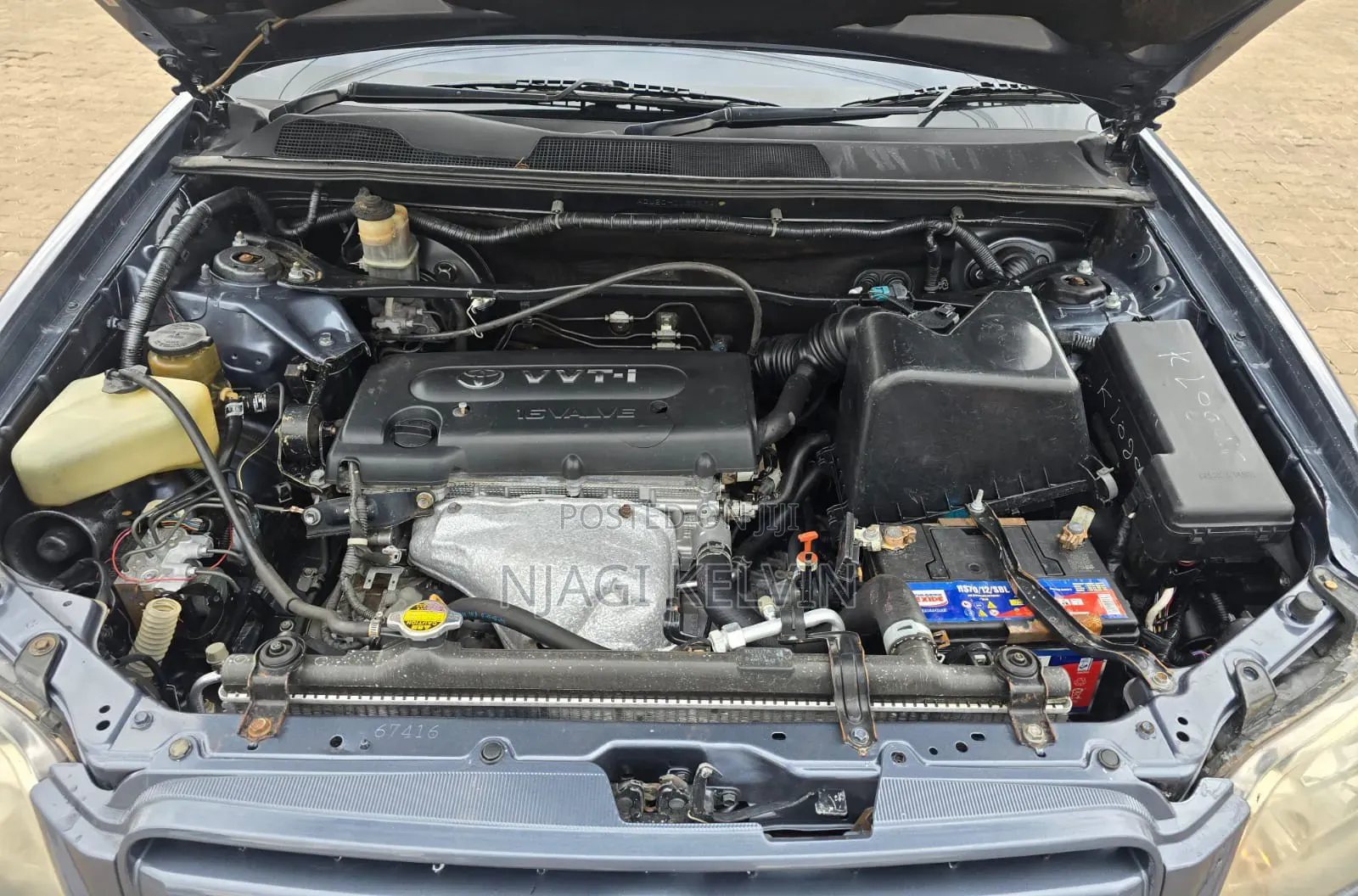 Toyota Kluger 2006 Blue