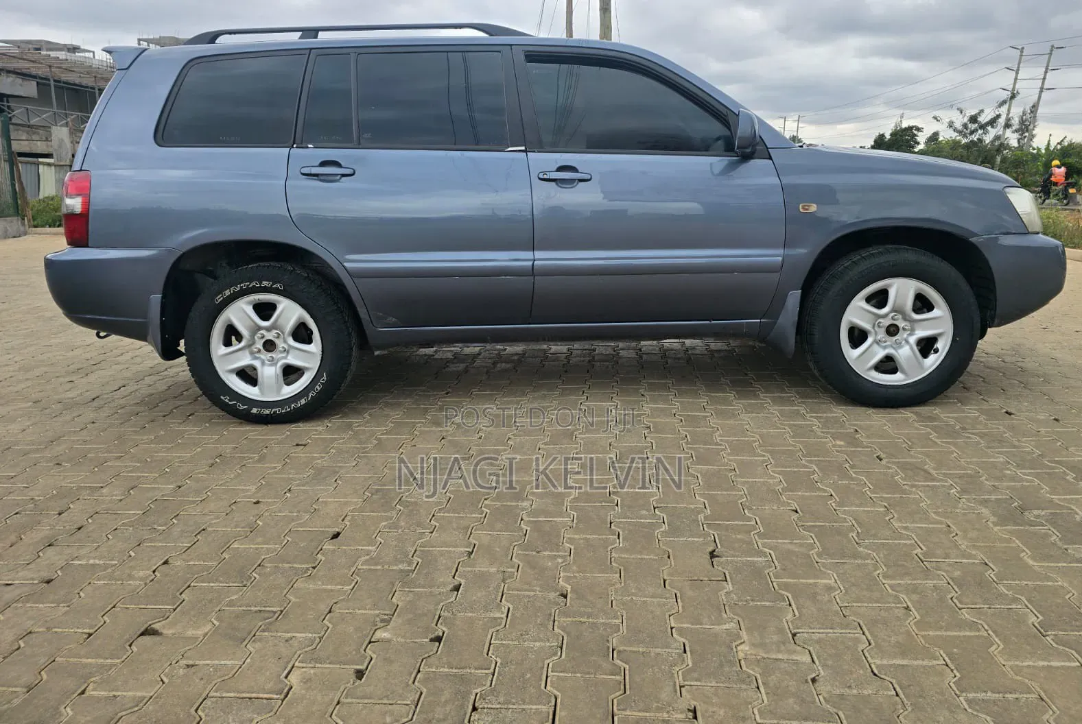 Toyota Kluger 2006 Blue