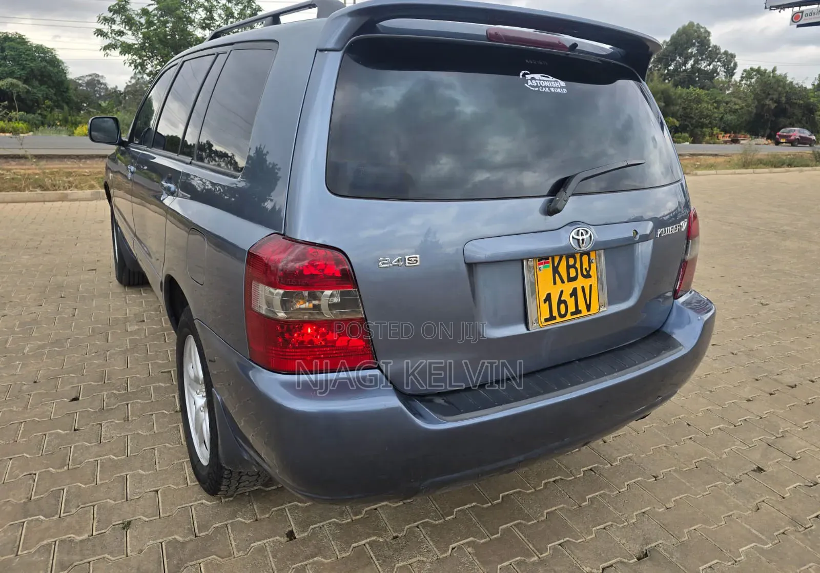Toyota Kluger 2006 Blue