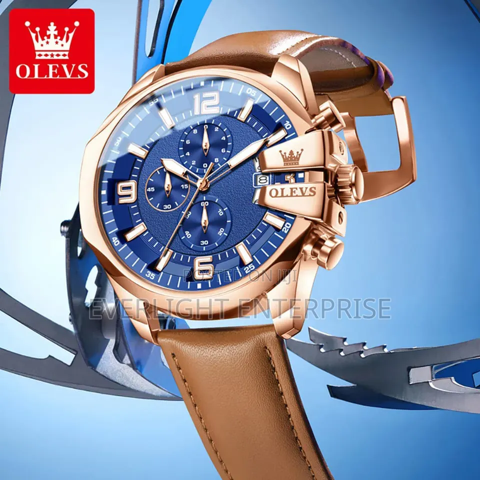 Olevs Chronograph Gents Watch 2979🔱