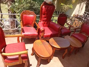 Antique Throne Chairs 5 Seater