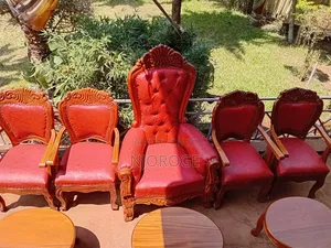 Antique Throne Chairs 5 Seater