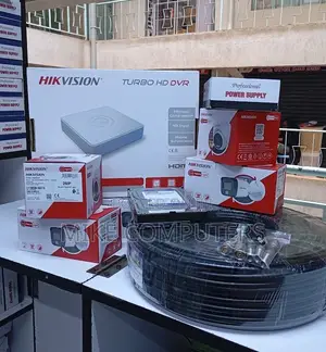 Security Monitoring With Dvr4 Channel Hikvision 2mp Smart Hybrid 1080p