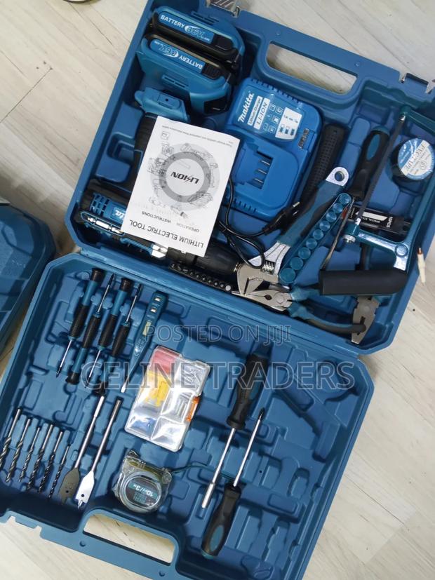 Complete Cordless Drill Tool Set - main view