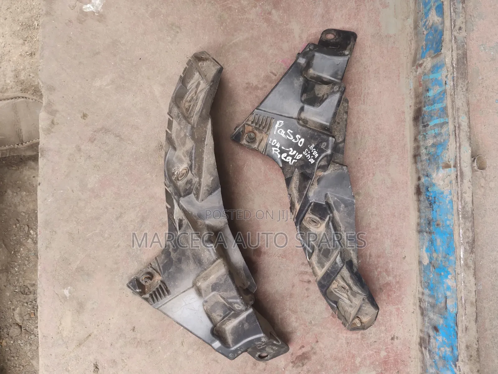 Toyota Passo Rear Bumper Slide