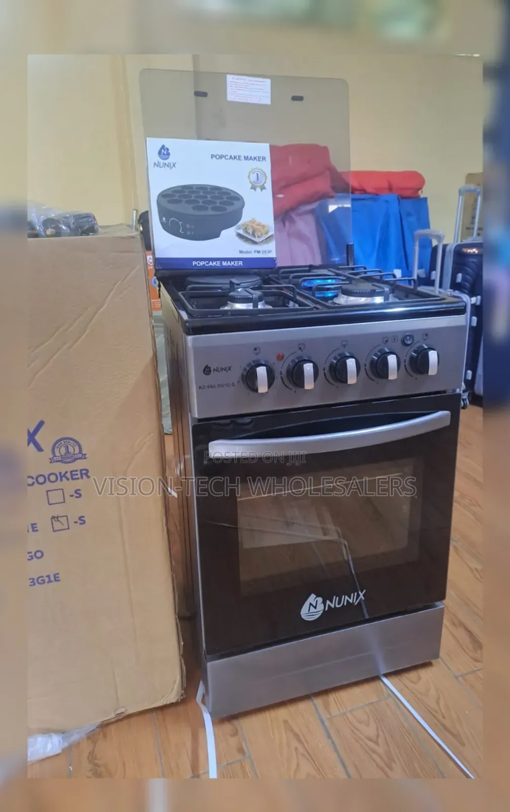 Nunix 3g + 1e  50*55 Standing Cooker With Electric Oven