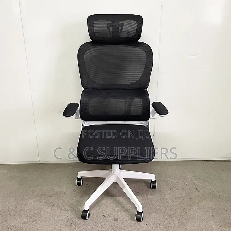 Ergonomic Computer Desk Chair With Flip Arms