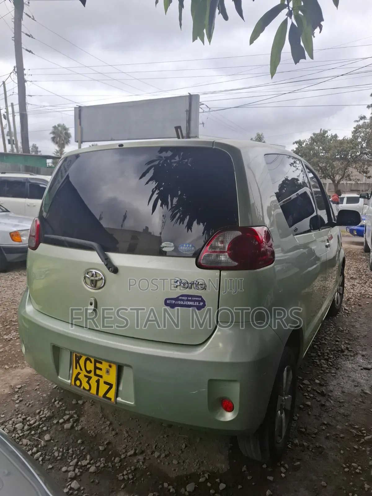 Toyota Porte 2008 Green