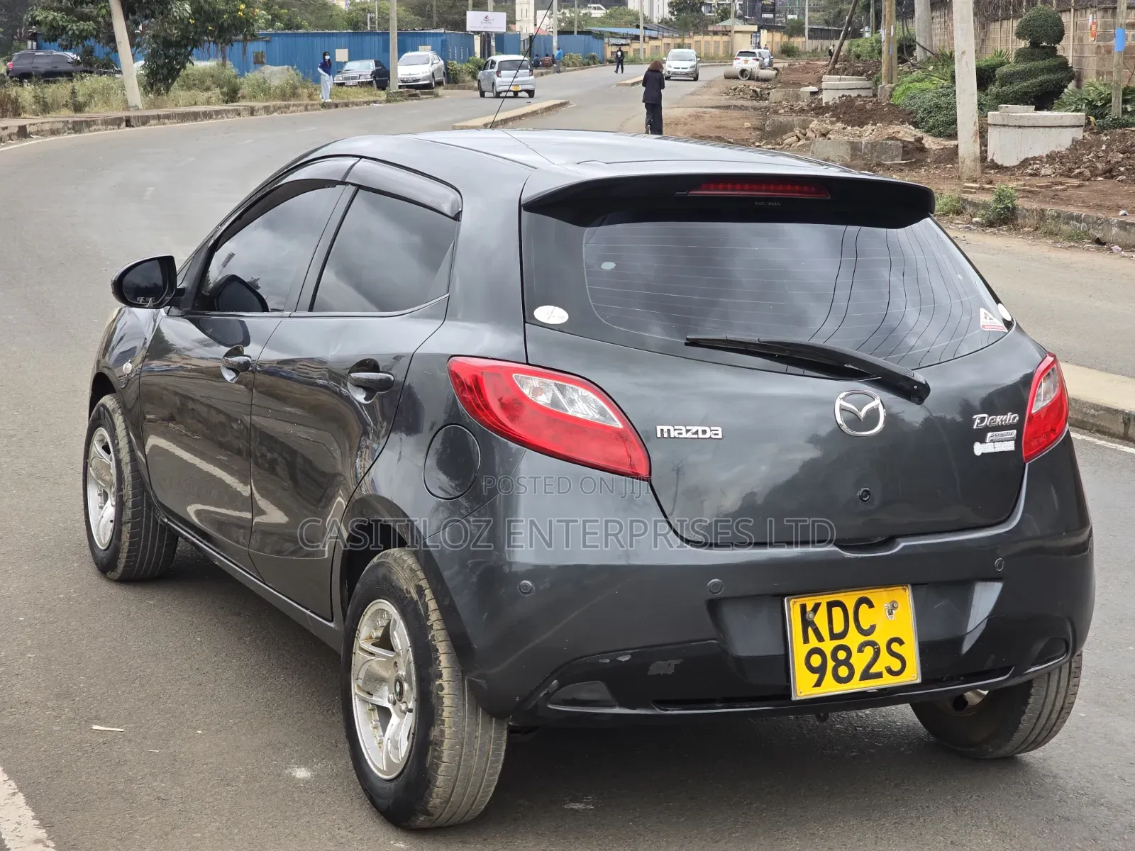 Mazda Demio 2014 Gray