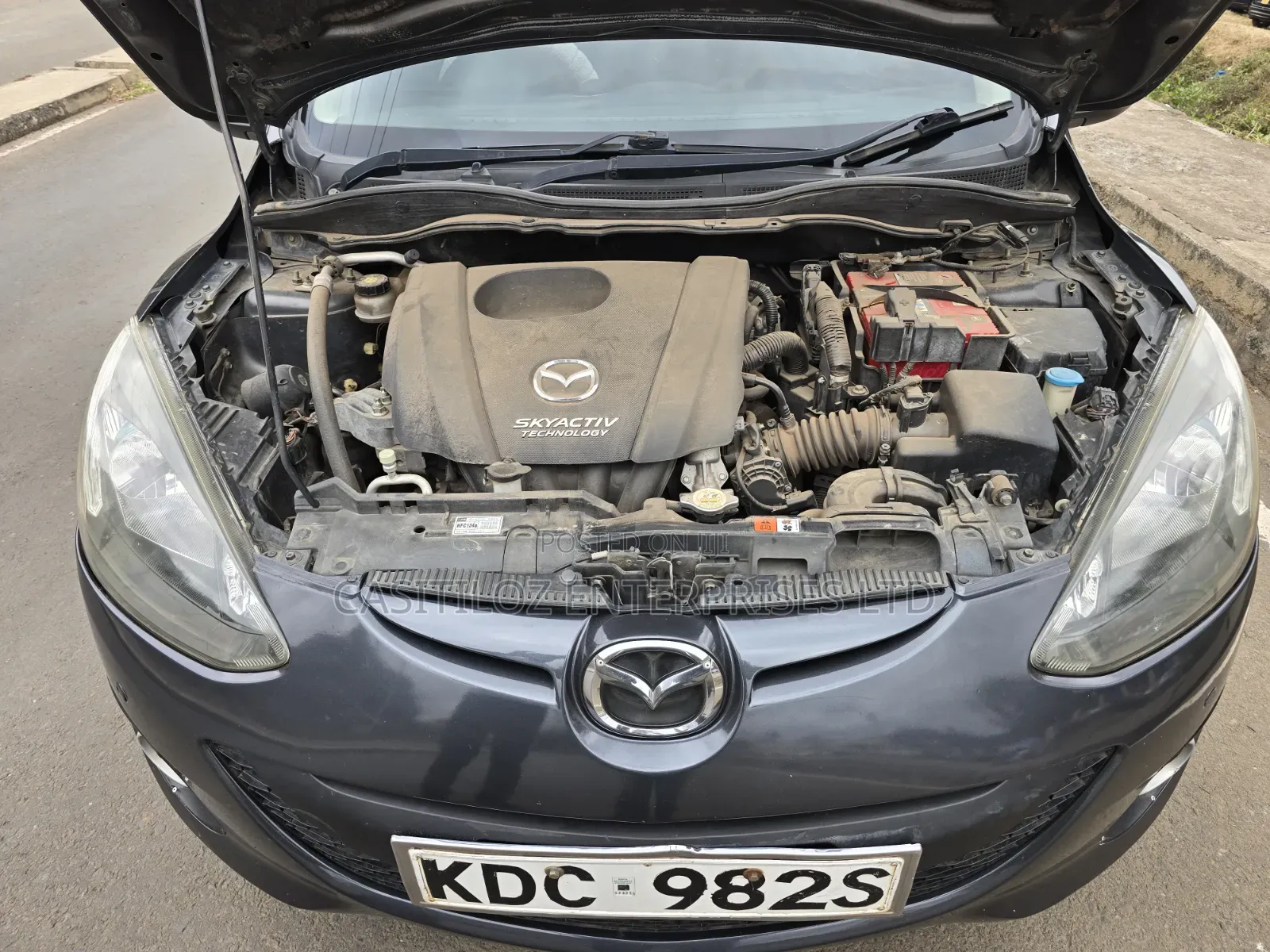Mazda Demio 2014 Gray