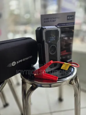 🛠 Professional 4-in-1 Car Emergency Jump Starter & Air Pump