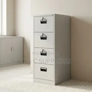 4-Drawers Steel Document Storage Cabinet
