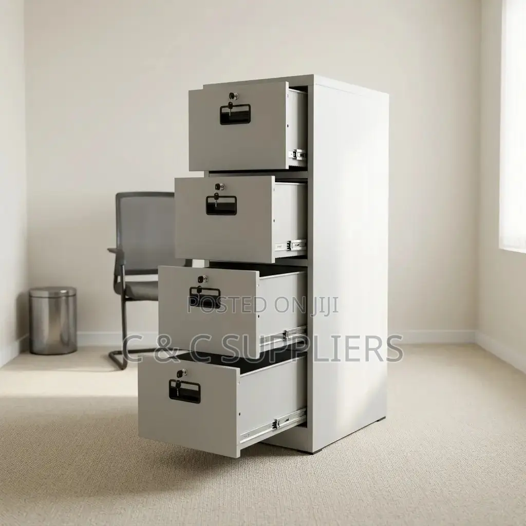 4-Drawers Steel Document Storage Cabinet