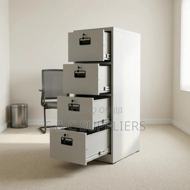 4-Drawers Steel Document Storage Cabinet