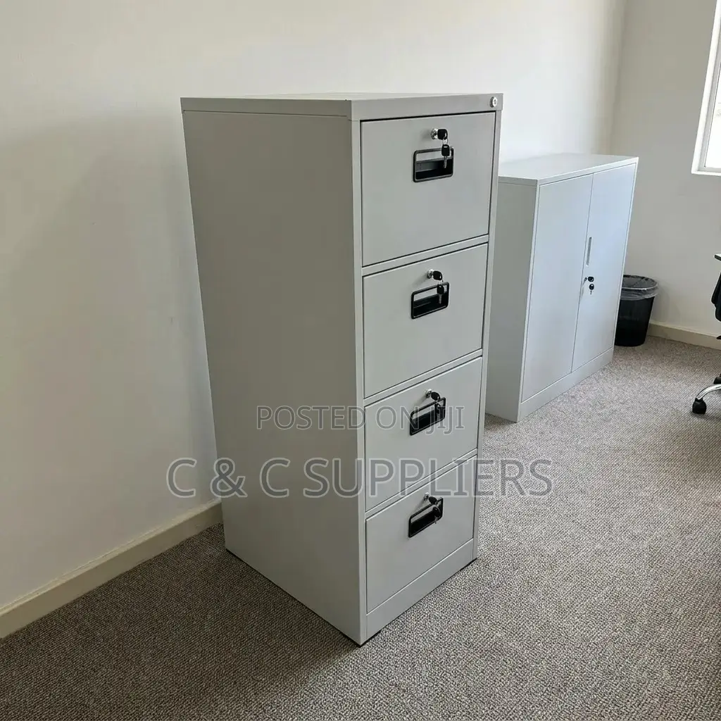4-Drawers Steel Document Storage Cabinet