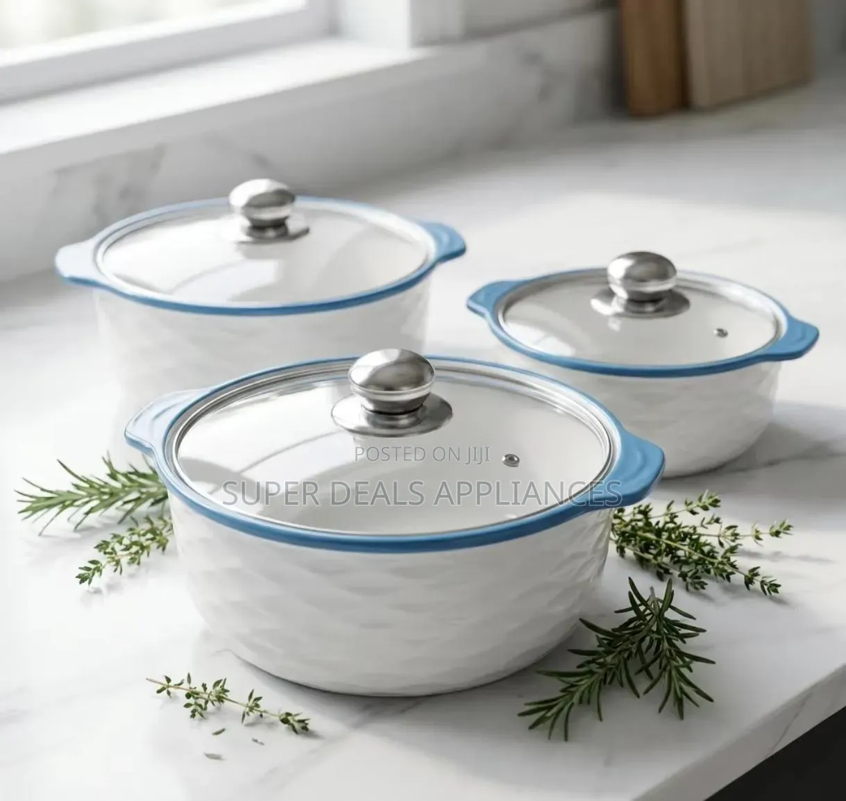 3 PCS Ceramic Serving Bowls