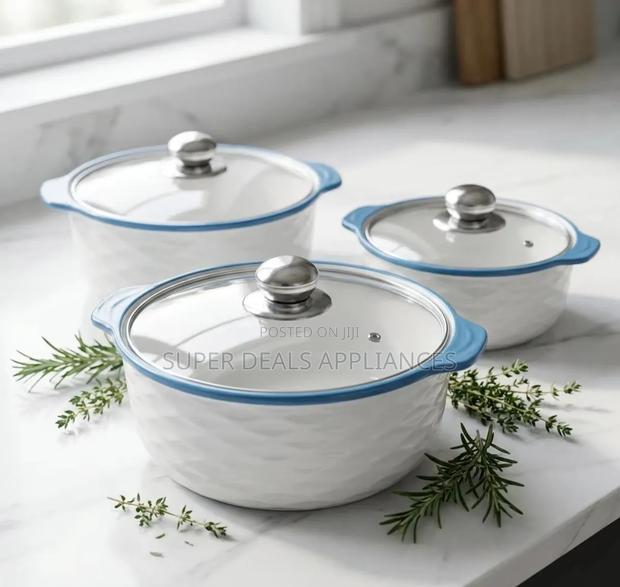3 PCS Ceramic Serving Bowls