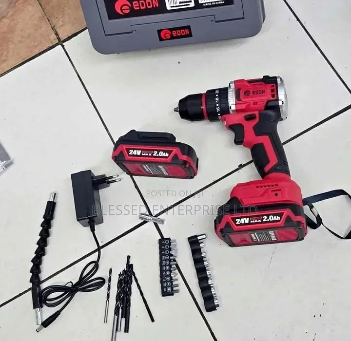 Edin 24 Volts New Arrival Brushless Drill Set