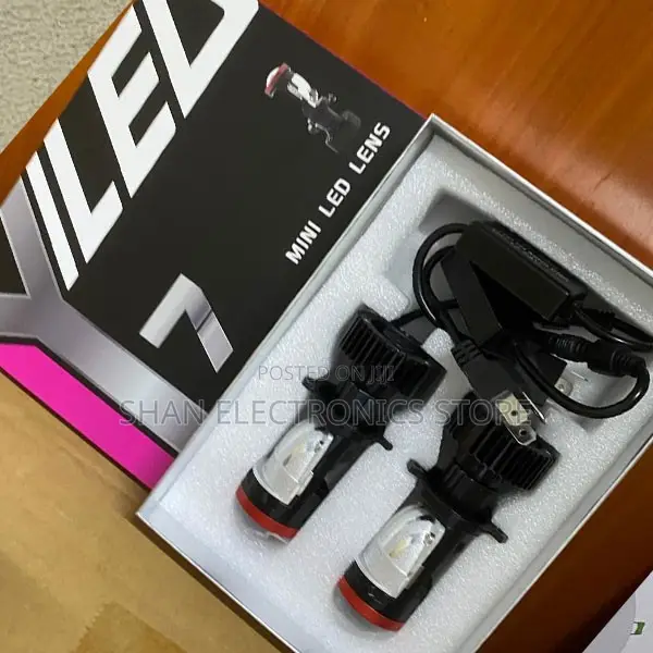 Y7 H4 LED Projector Headlight Conversion Bulb Set
