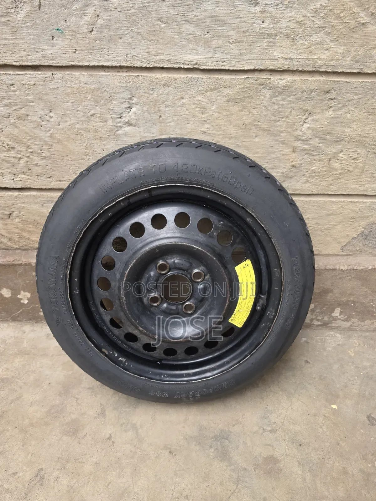 Space Saver Donut Tire