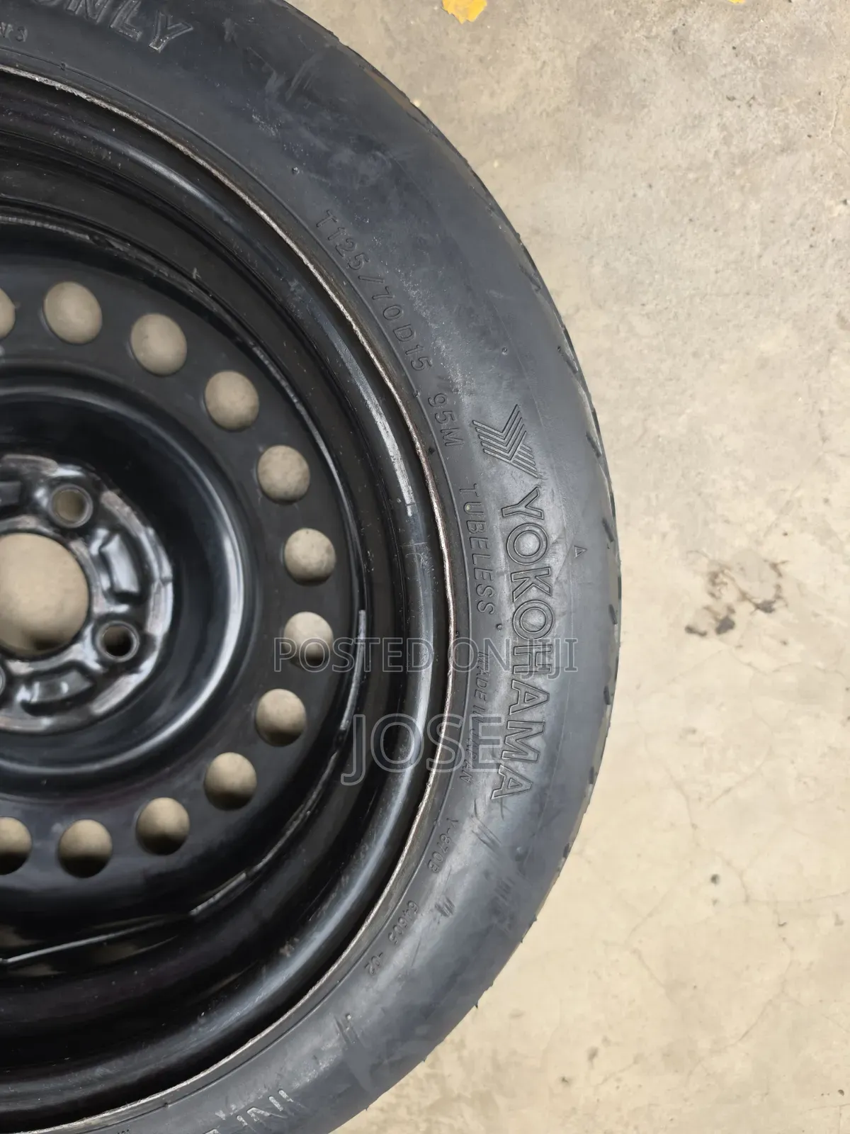 Space Saver Donut Tire