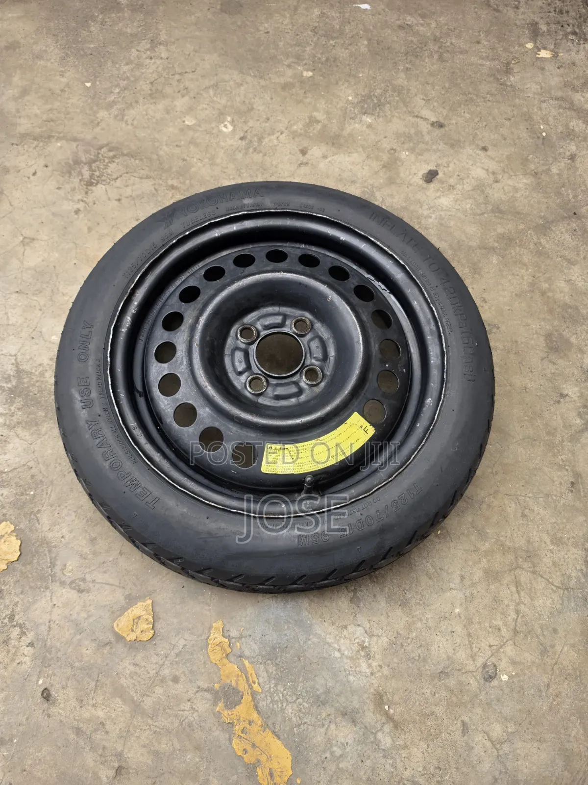 Space Saver Donut Tire