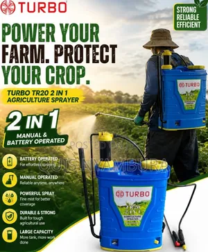 2in1 Agriculture Knapsack/ Turbo Cordless Knapsack Sprayer