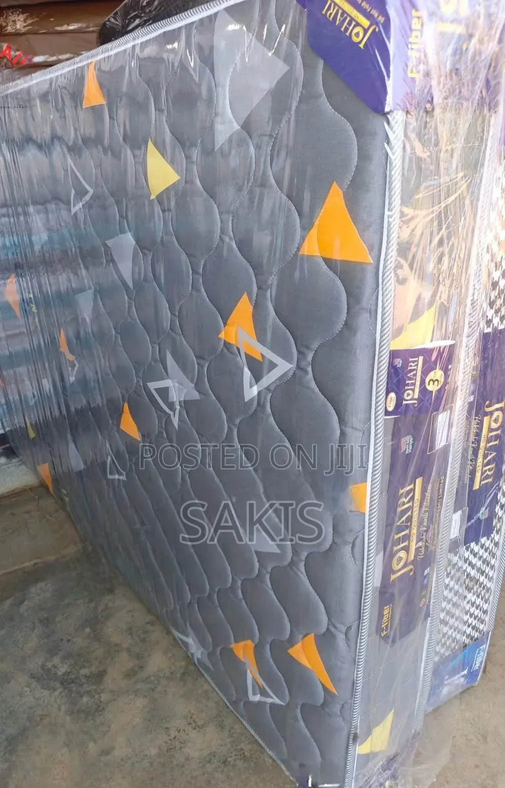 Real Mattresses! 6 X 6 Johari HD Quilted Mattresses. Free Delivery