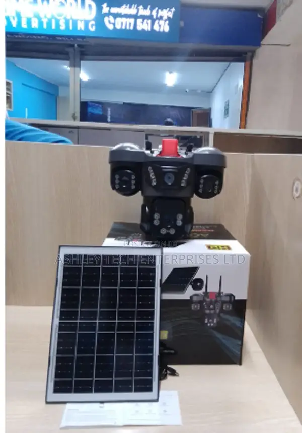 V380 Three Lens Outdoor WiFi CCTV Camera~