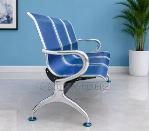 3-Seater Non Padded Hospital Bench.