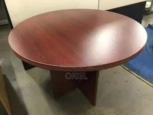 120cM Office Boardroom Table : Round Conference Meeting Table