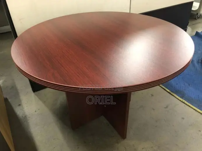120cM Office Boardroom Table : Round Conference Meeting Table