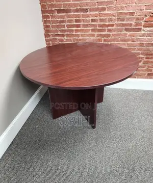 120cM Office Boardroom Table : Round Conference Meeting Table