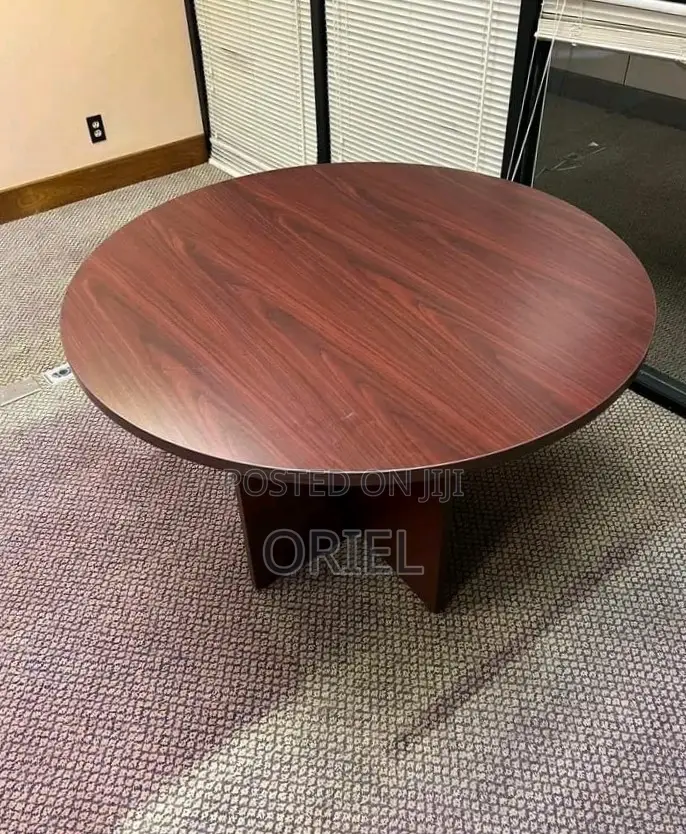 120cM Office Boardroom Table : Round Conference Meeting Table
