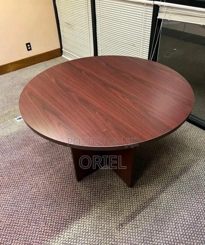 120cM Office Boardroom Table : Round Conference Meeting Table